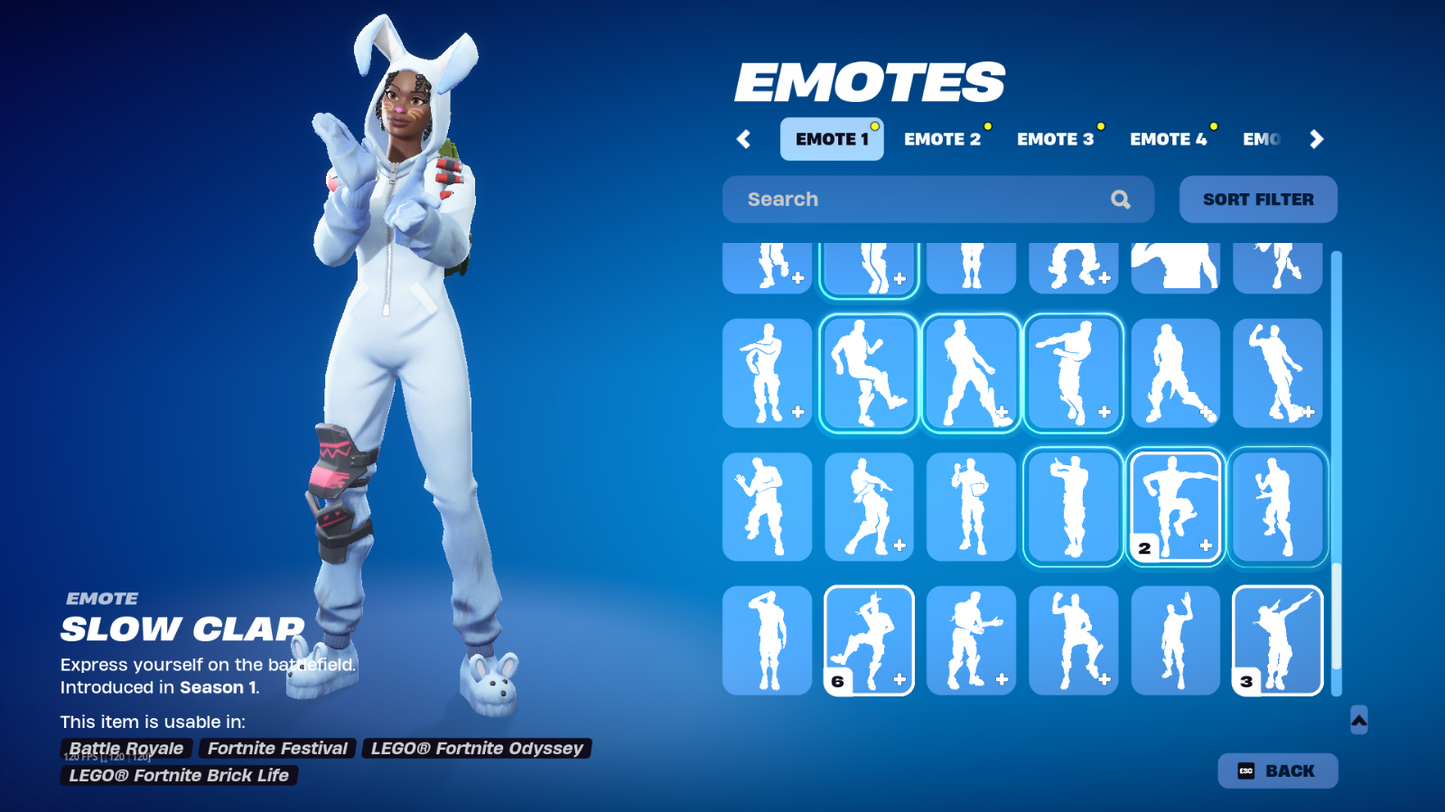 FORNITE ACCOUNT LVL 1256 OG SKINS/EMOTES/B<wbr/>ACKPACKS AND PICKAXES