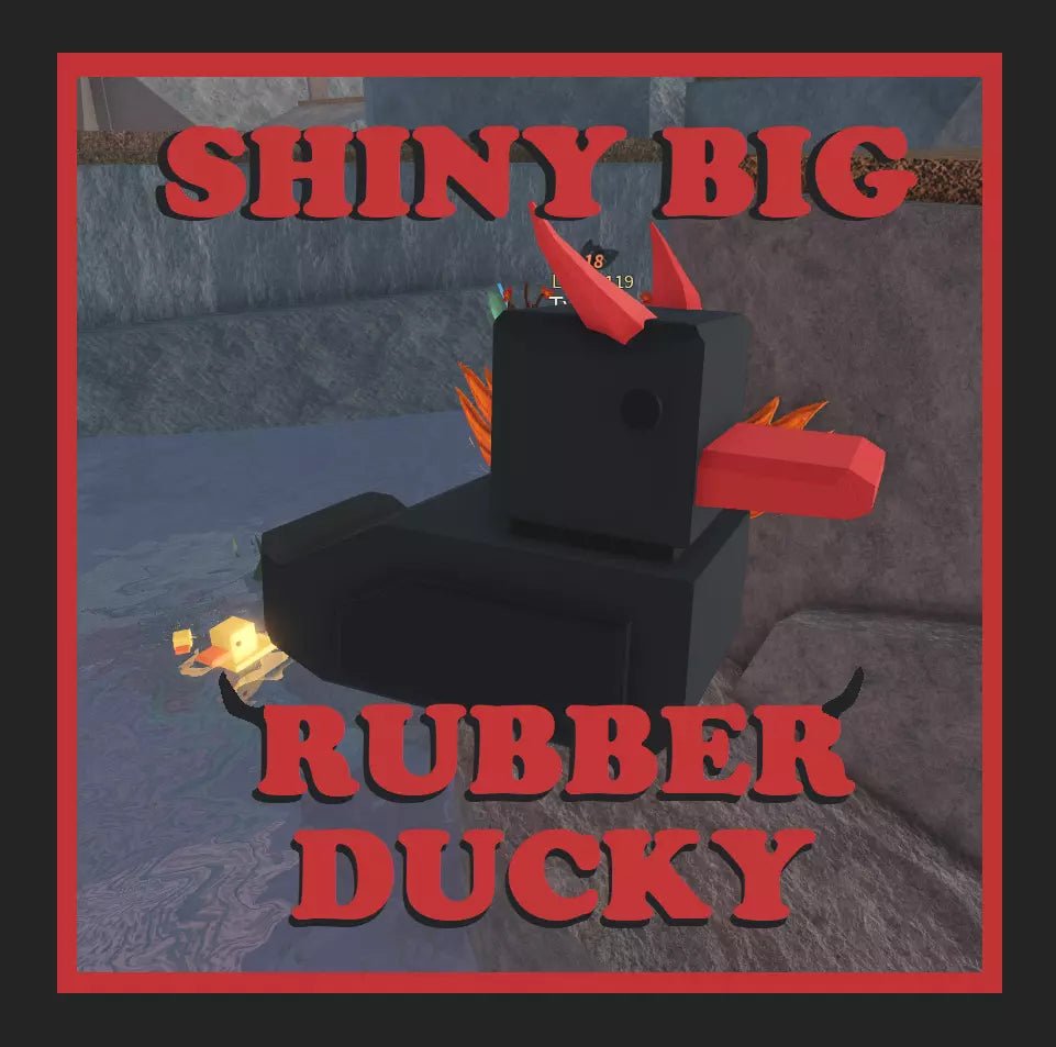 The Shiny Big Rubber Ducky [THE EVIL DUCK] [ROBLOX - FISCH]