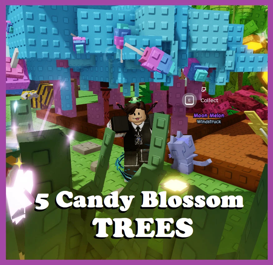 [ROBLOX - Grow A Garden] - 5 Candy Blossom Trees - [The Ultimate Garden🍭]