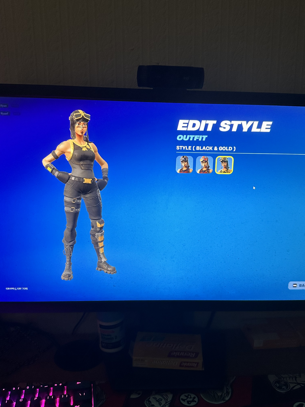 OG Renegade Raider and Galaxy skin s3 battle pass Fortnite Account
