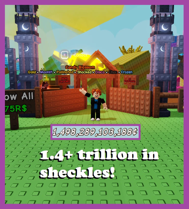 [Grow A Garden] - 3 Candy Blossom Trees - [Easter Limited Divine Trees🍭]