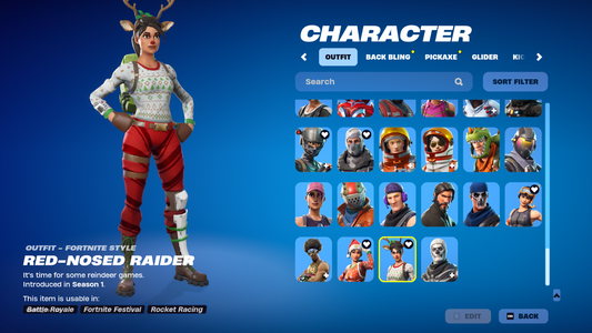 FORNITE ACCOUNT LVL 1256 OG SKINS/EMOTES/B<wbr/>ACKPACKS AND PICKAXES