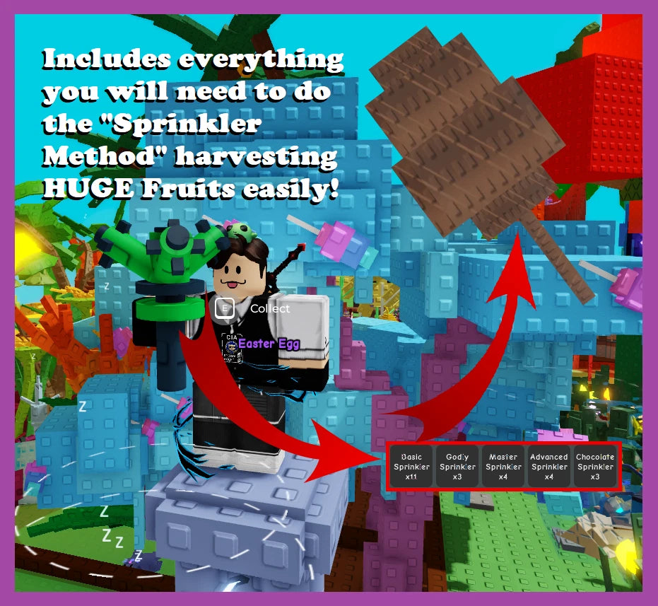 [ROBLOX - Grow A Garden] - 5 Candy Blossom Trees - [The Ultimate Garden🍭]