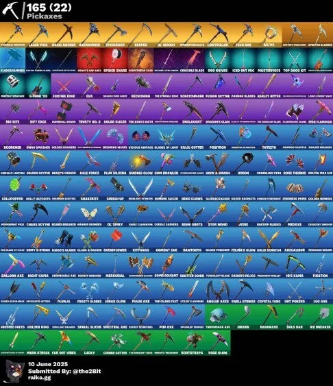 OG FN ACC - 175+ skins