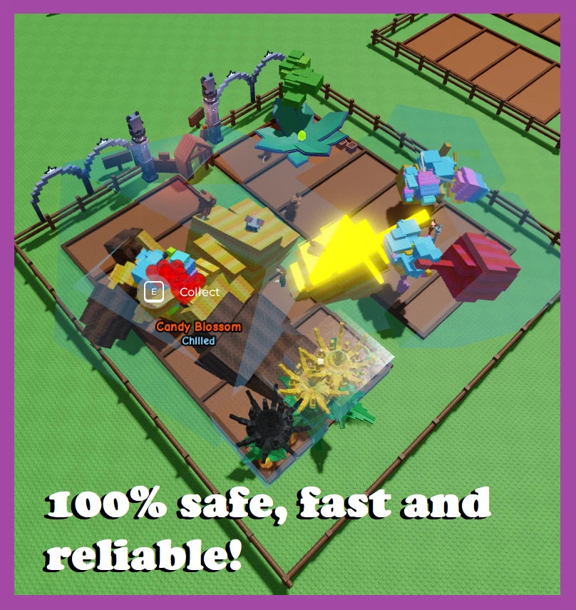 [Grow A Garden] - 3 Candy Blossom Trees - [Easter Limited Divine Trees🍭]