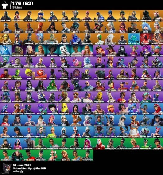 OG FN ACC - 175+ skins