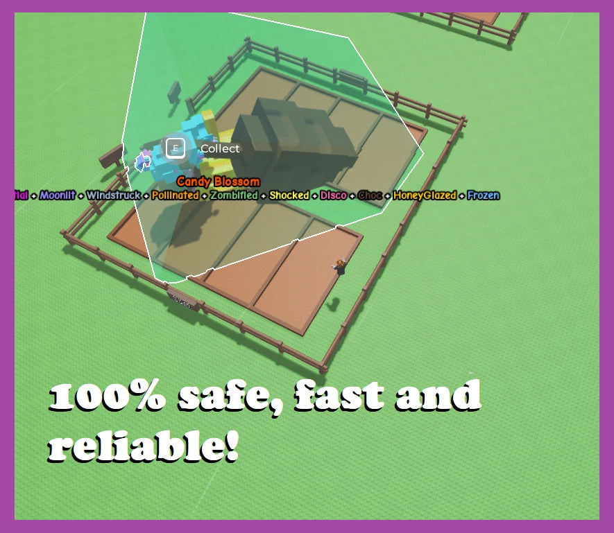 [ROBLOX - Grow A Garden]- 11 Mutation Candy Blossom Tree -[Huge & Rare Fruits🍭]