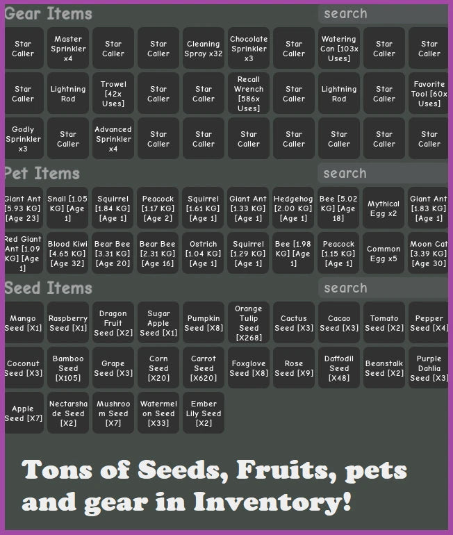 [ROBLOX - Grow A Garden] - 5 Candy Blossom Trees - [The Ultimate Garden🍭]