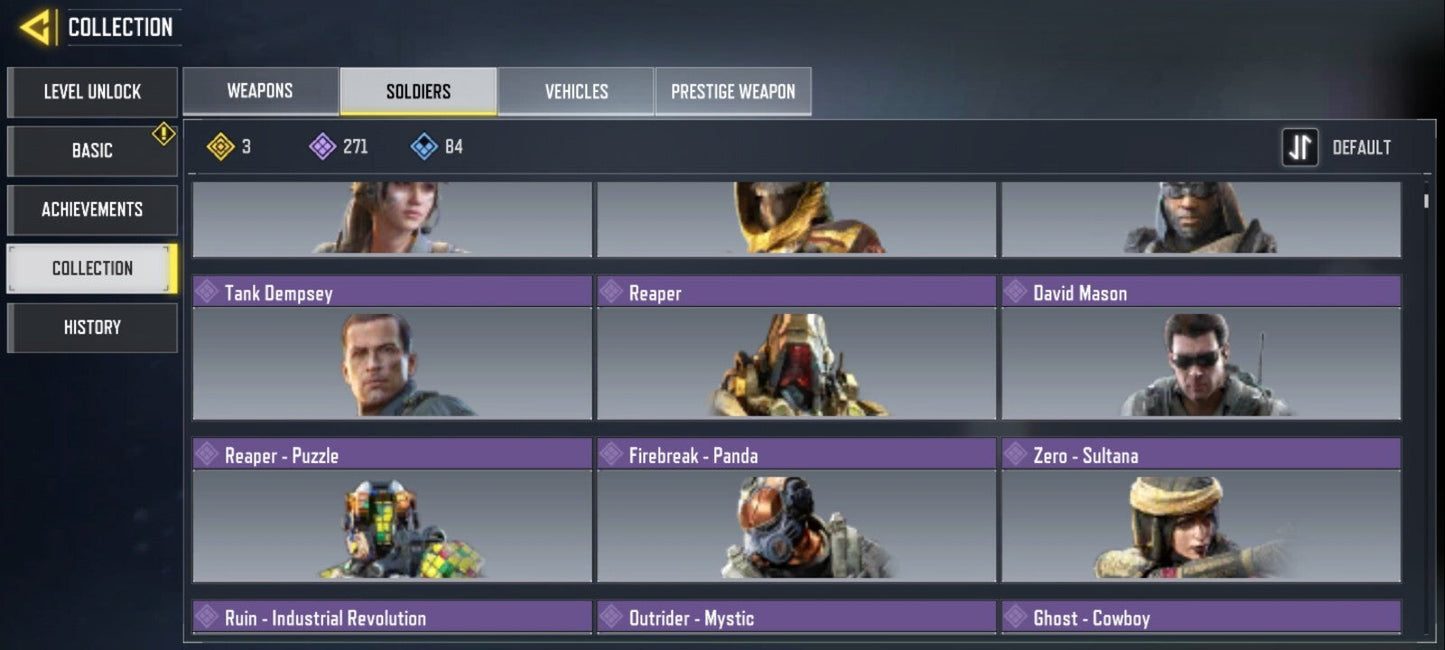 Call Of Duty Mobile From Season 2 And 23 Legendary and 3 mythic Gun's