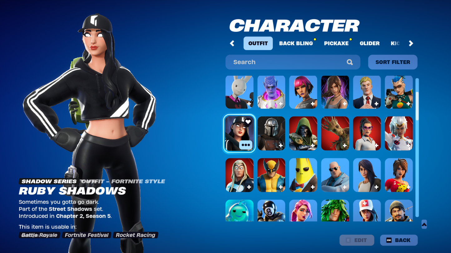 FORNITE ACCOUNT LVL 1256 OG SKINS/EMOTES/B<wbr/>ACKPACKS AND PICKAXES