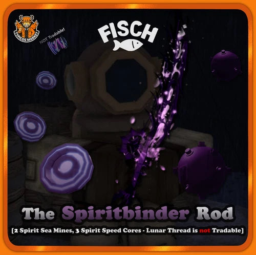 [FISCH] - Spiritbinder Rod Set - [2 Spirit Sea Mines,3 Spirit Speed Cores]