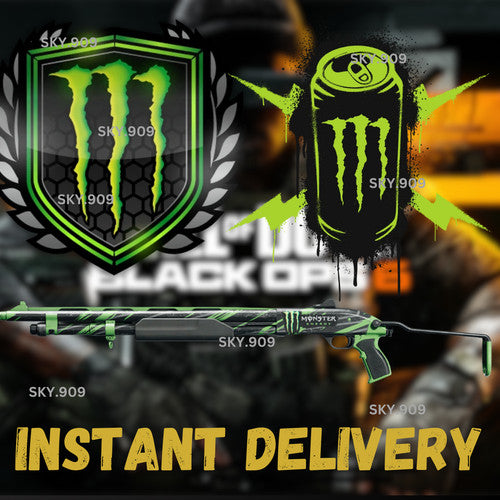 Call Of Duty Black Ops 6 RARE Hella Chill Bundle Operator Skin Charm Emblem BO6