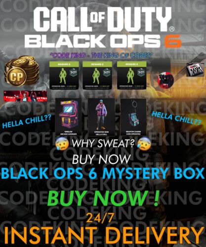 RARE Call of Duty Black Ops 6 - Gilded Thorn Weapon Camo Skin | USA PS5 XBOX PC