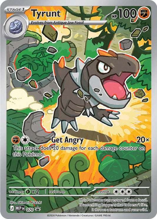 Tyrunt (070) [Mega Evolution Promo] - Shop at xdovtoxtgo