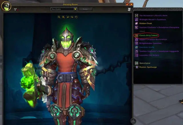 World of Warcraft | Classic Brick Tabard | Walgreens Exclusive