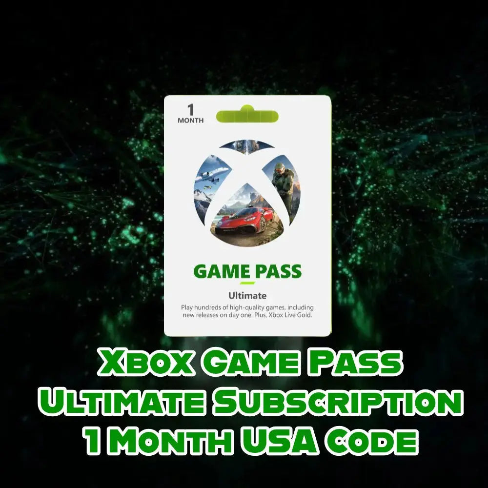 Xbox Game Pass Ultimate Subscription 1 month membership (GLOBAL)