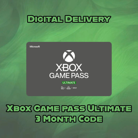 Xbox Gamepass Ultimate 3 month (Stackable)